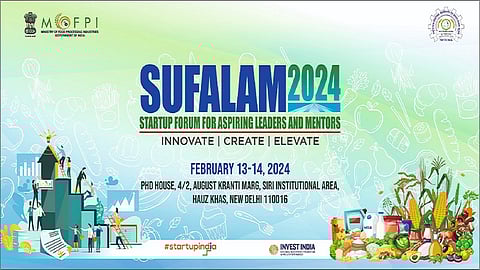 MoFPI and NIFTEM-K to organize a Startup Conclave 'SUFALAM' on 13 and 14 February 2024