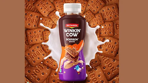 Britannia Winkin’ Cow expands its portfolio with Britannia Bourbon in a milkshake format