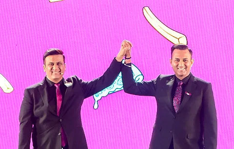 L to R - Haresh Karamchandani, managing director and chief executiive officer and Kamlesh Karamchandani, executive director, HyFun Foods