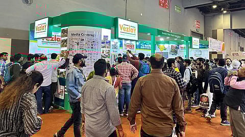 Vezlay Foods booth at Aahar 2024