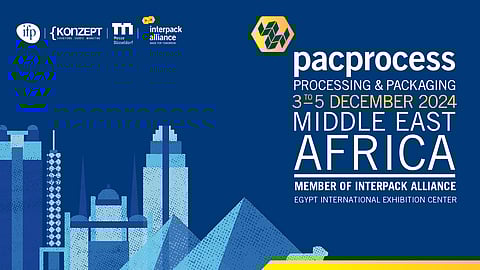 pacprocess MEA - 3 to 5 December 2024 at the Egypt International Exhibition Center (EIEC), Cairo