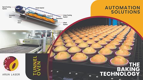 Arun Laser Ovens brings latest advancements in mixing, baking, and processing technologies to Inter FoodTech 2024