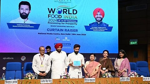 Shri Chirag Paswan and Shri Ravneet Singh launch Website and Mobile App for World Food India 2024