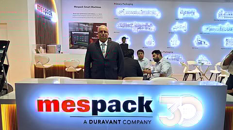 Mr Anthony Dsouza, Managing Director of Mespack India