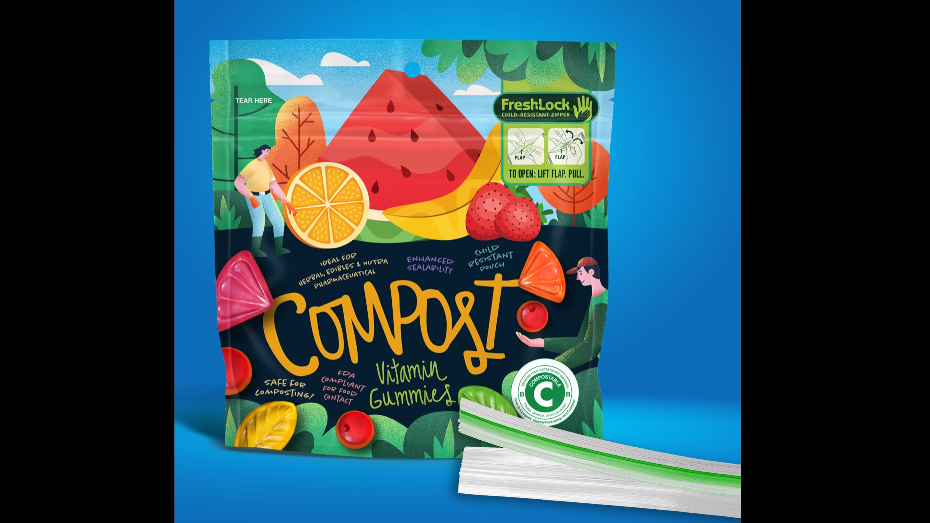 TIPA and the Fresh-Lock team collaborate to enhance the home compostable packaging market