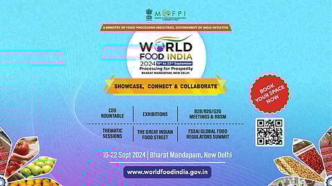 World Food India 2024 - 19 to 22 September 2024 - Pragati Maidan, New Delhi