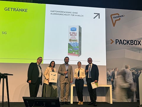 Austria: Green Packaging Star Award for SIG Terra Alu-free packaging solution