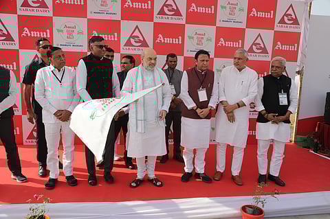 Amul clean fuel rally flagged off by Amit Shah, Hon. Minister of Home & Cooperation