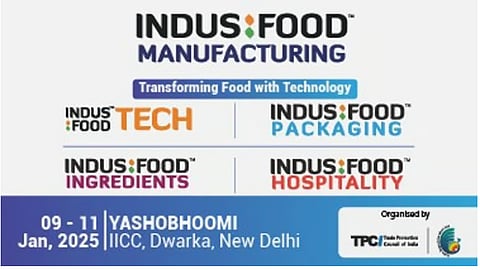IndusFood Manufacturing 2025 -
A global platform for India's F&B industry