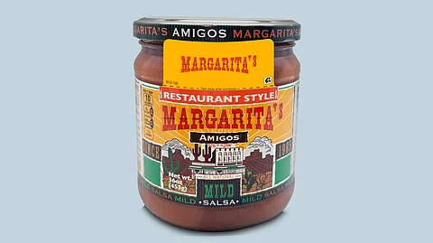 Pictured is a concept RFID-enabled food packaging label.