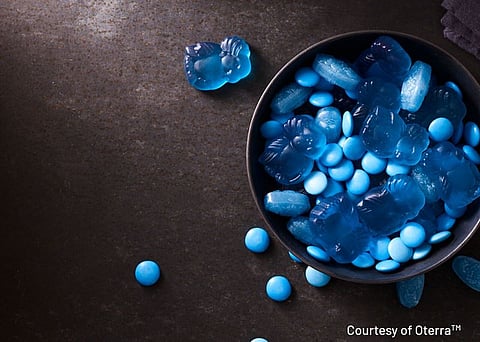 High-tech partnership creates a natural blue color for a greener tomorrow