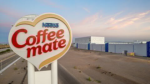 The facility will produce creamers for several of Nestlé’s go-to brands, including Coffee mate, natural bliss and Starbucks