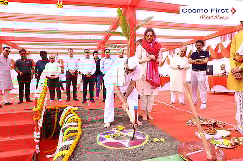 Cosmo First marks new expansion with bhoomi pujan in Bidkin Industrial Area