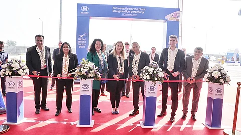 SIG opens its first aseptic carton plant in India