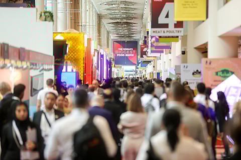 H.E. Abdulla Bin Touq Al Marri, UAE Minister of Economy delivers keynote address at Gulfood