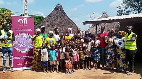 Innovative ofi app targeting infant malnutrition wins at UK’s largest sustainable business awards