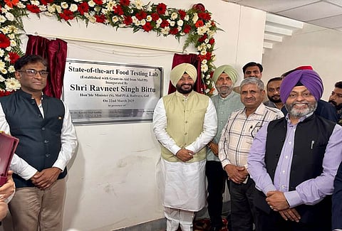 MoFPI to fund establishment of 100 new food testing labs, announces Ravneet Singh Bittu