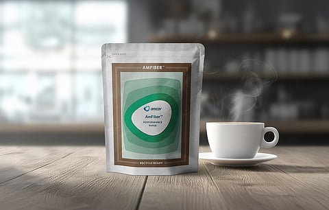 Amcor launches recycle-ready AmFiber paper refill pack for instant coffee and dry beverages