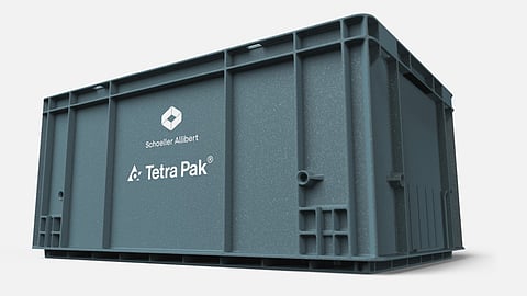 Tetra Pak and Schoeller Allibert to launch transport crates made from used beverage cartons