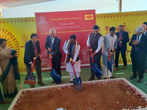 Odisha CM Shri Mohan Charan Majhi breaks ground for Nestlé India’s upcoming factory