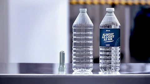 KHS and Husky redefine PET packaging with ultra-lightweight bottle