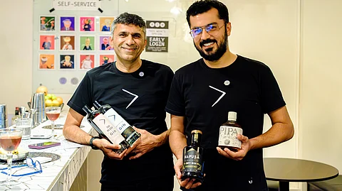 Praveen Someshwar (Managing Director and CEO of Diageo India) and Anand Virmani (Co-Founder, Nao Spirits)