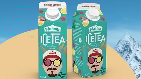 Pfanner teams up with Manuel Feller for new Alpine Iced Tea in Pure-Pak cartons