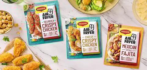 Nestlé launches the Maggi air fryer range across continental Europe