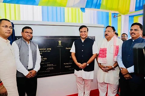Chief Minister of Assam performs bhoomi poojan for expansion of Purabi Dairy Plant at Guwahati