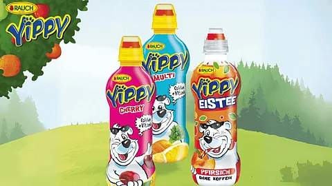 Amcor’s secure flip cap boosts sustainability and experience for RAUCH Yippy kids’ drinks