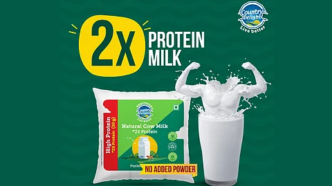Country Delight High Protein Cow Milk — offering 2X (30g) protein
