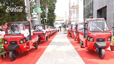 Coca-Cola bottlers boost India logistics with EV fleet and welfare drive