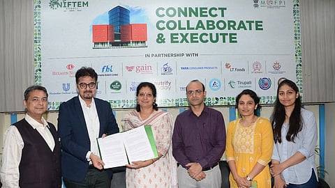 NIFTEM and Danone India sign NDA to combat iron and protein deficiencies in India