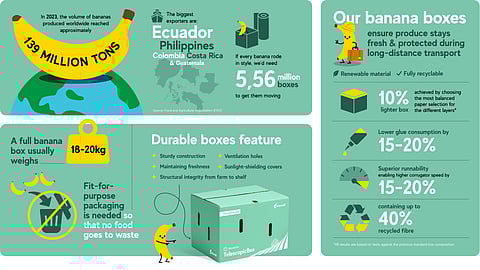 Mondi develops lighter, more sustainable banana box through customer collaboration