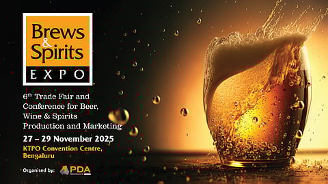 Brews & Spirits Expo - 27 to 29 November 2025 at KTPO Convention Centre, Bengaluru