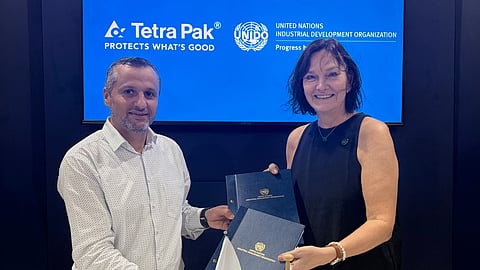 UNIDO and Tetra Pak sign a Commitment Agreement in support of safe, resilient and sustainable food systems