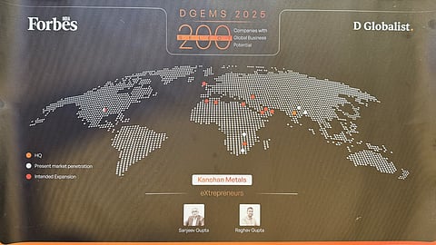 Kanchan Metals Pvt. Ltd. is proud to announce its inclusion in the prestigious Forbes India DGEMS 2025 list, recognizing 200 high-potential companies poised for global business expansion.