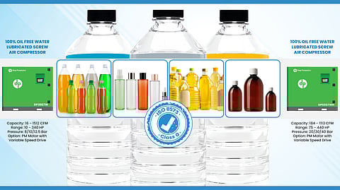 The crucial role of High-Pressure Screw Air Compressors in PET bottle manufacturing