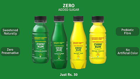 CHINI KUM secures ₹1 Cr funding, debuts zero-sugar prebiotic drink