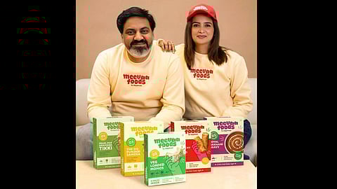 Deepanshu, Managing Director, Zappfresh and Prreya Aggarwal, Director at Zappfresh