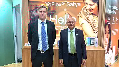 Mr. Jes Thyge Jensen, VP, Food & Beverages Biosolutions – Middle East, India and Africa (Left), and Mr. Anurag Chadha, Director, Food & Beverages Biosolutions – South Asia (Right)