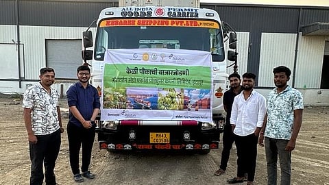 Agrivartan FPO from Indapur exports bananas to Dubai