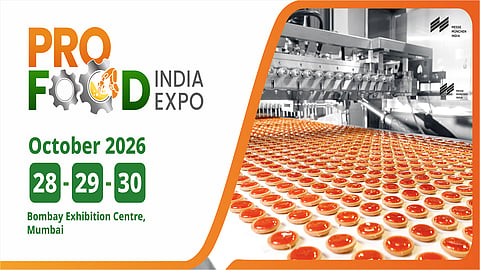 ProFood India Expo - 28 to 30 October 2026 at Bombay Exhibition Centre, Mumbai