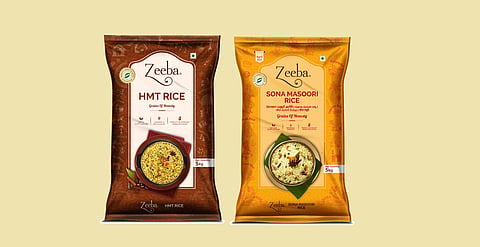 Zeeba expands rice portfolio with Sona Masoori & HMT Kolam launch