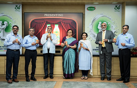 Heritage Foods marks 35th foundation day, unveils new products