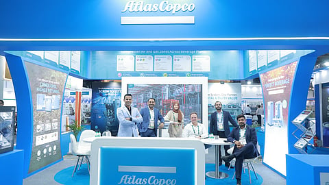 Atlas Copco launches industry-first ZGH 100–200 VSD+ rotary screw booster at drinktec India 2026
