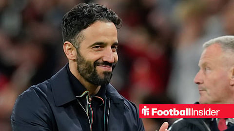 Ruben Amorim smiling as Man United manager
