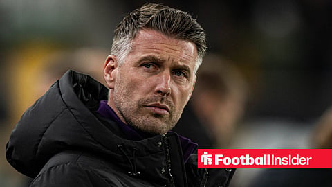 Rob Edwards on the sidelines for Wolves
