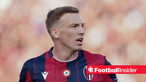 Lewis Ferguson of Bologna looks on during the Serie A match against Napoli at Stadio Renato Dall'Ara