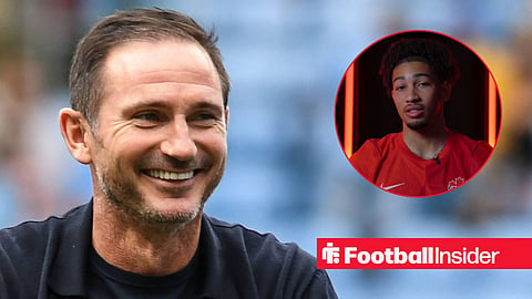 Coventry City s Manager Frank Lampard applauds supporters at the end of the match / Canada's Nathan Saliba speaking in an interview ahead of the 2026 World Cup